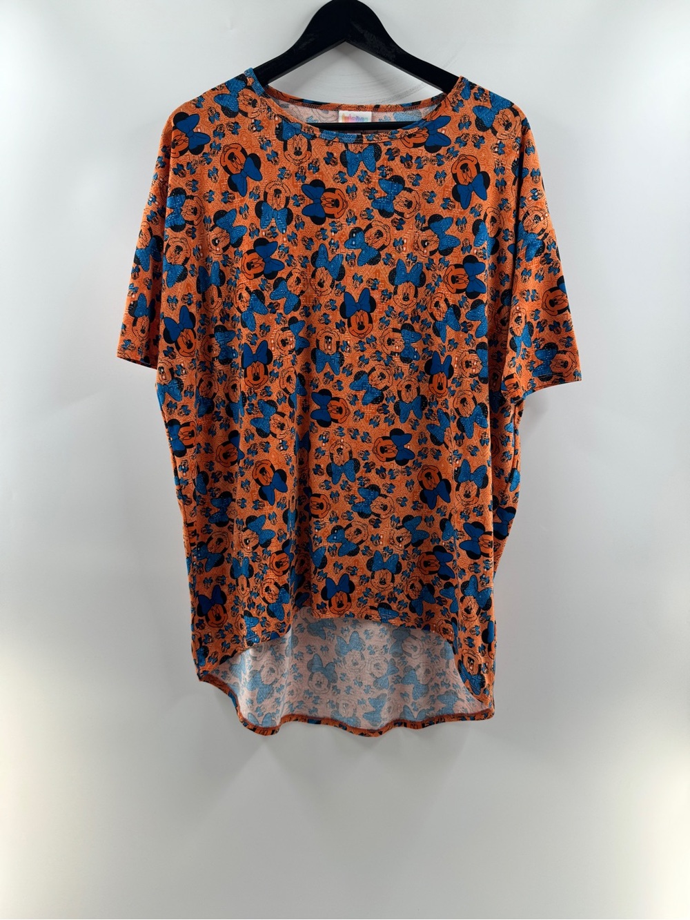 LuLaRoe Disney Minnie Mouse Irma Top – Women's Small High-Low